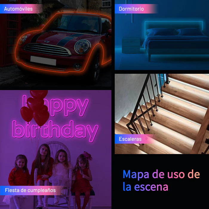 Neon Flex 12V Rollo X 5M