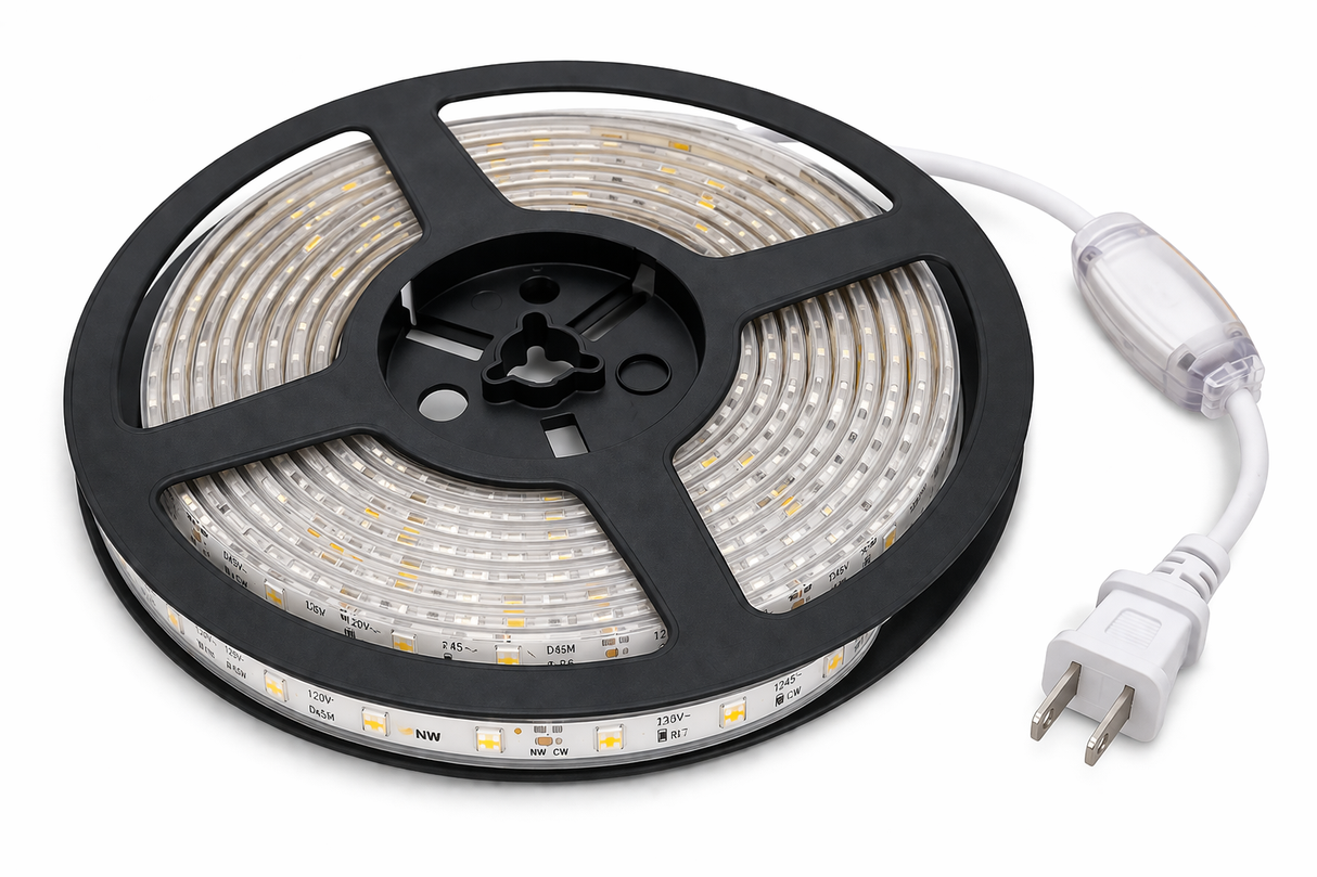 Cinta LED 3 Tonos 120V – Rollo x 10M
