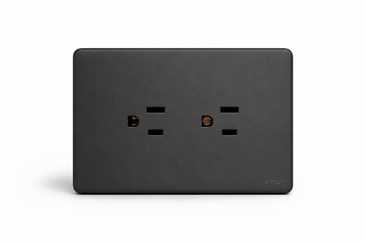 TOMA DOBLE POLO A TIERRA MERCURY LINFINITY BLACK