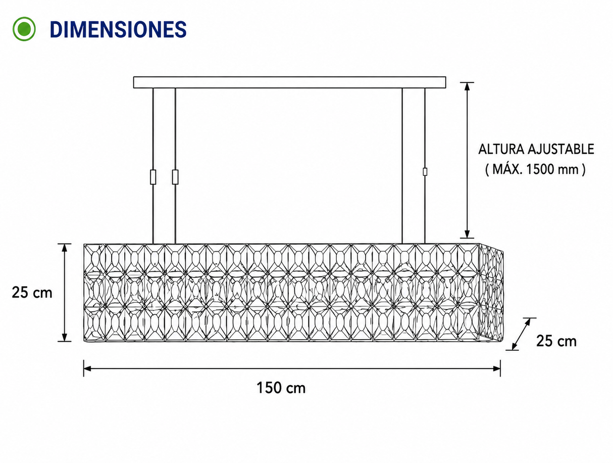 LAMPARA DEC. MX-135