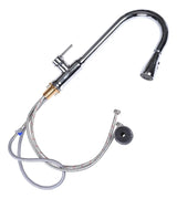 Llave Lavaplatos En Acero Inoxidable Con Manguera Cromado