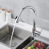 Llave Lavaplatos En Acero Inoxidable Con Manguera Cromado