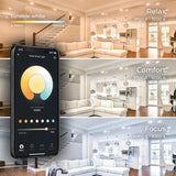 Panel LED Smart WIFI de incrustar